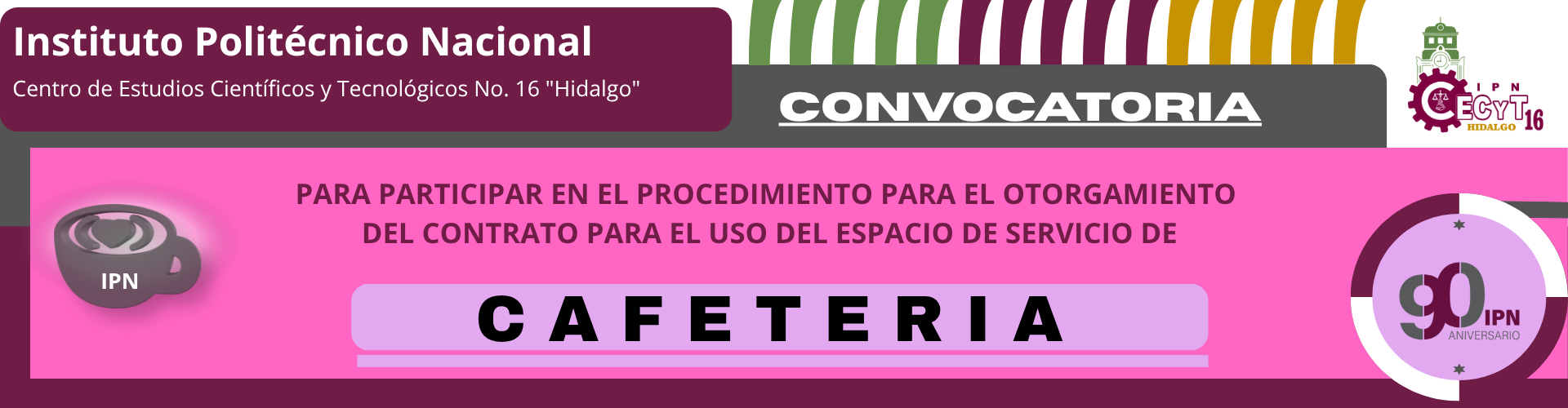 Convocatoria cafeteria abajo 2026
